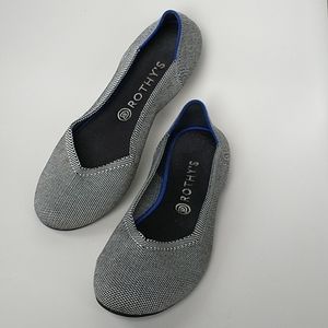 Rothy's The Flat Cloud Grey Birdseye